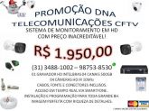 KIT CFTV COM 4 CÃMERAS INSTALADO